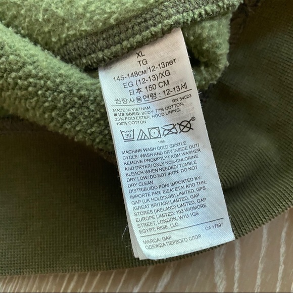 GAP Boys Camouflage Hoodie - Picture 10 of 12